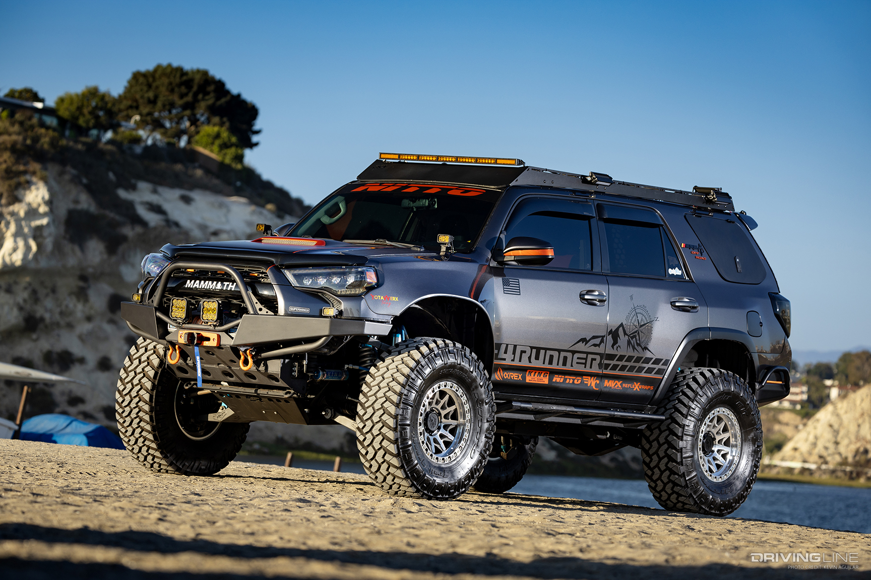 Front of Michael Devecchio's 2014 Toyota 4Runner on 38-inch Trail Grappler M/T Tires