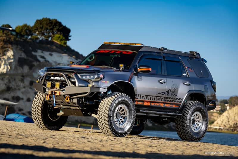 Front of Michael Devecchio's 2014 Toyota 4Runner on 38-inch Trail Grappler M/T Tires