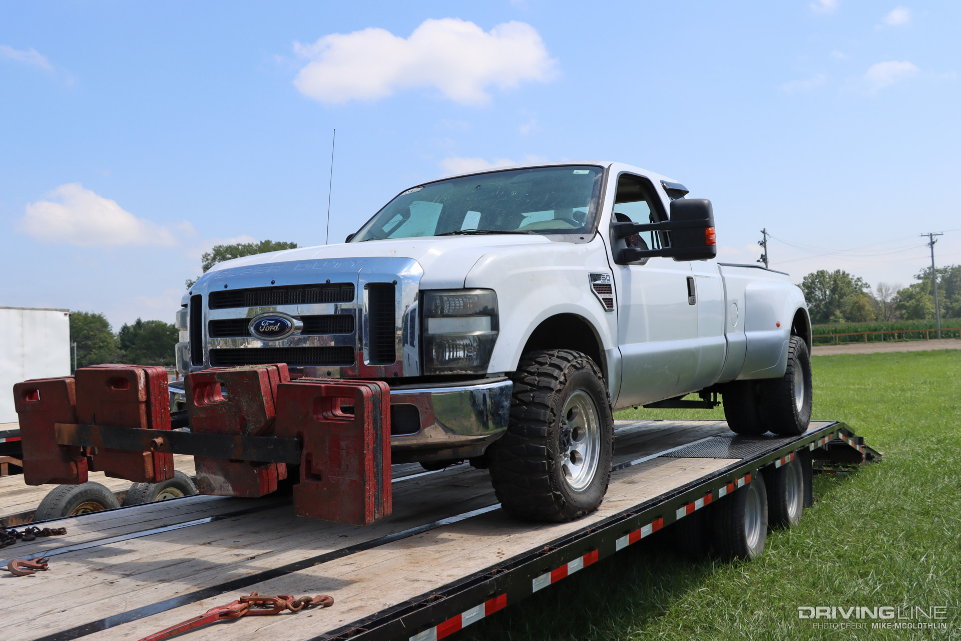 2008 Ford F-350 Super Duty Power Stroke Diesel Truck Puller