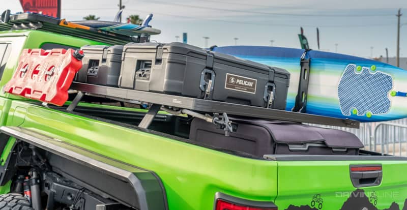 Front Runner Jeep Gladiator bed rack