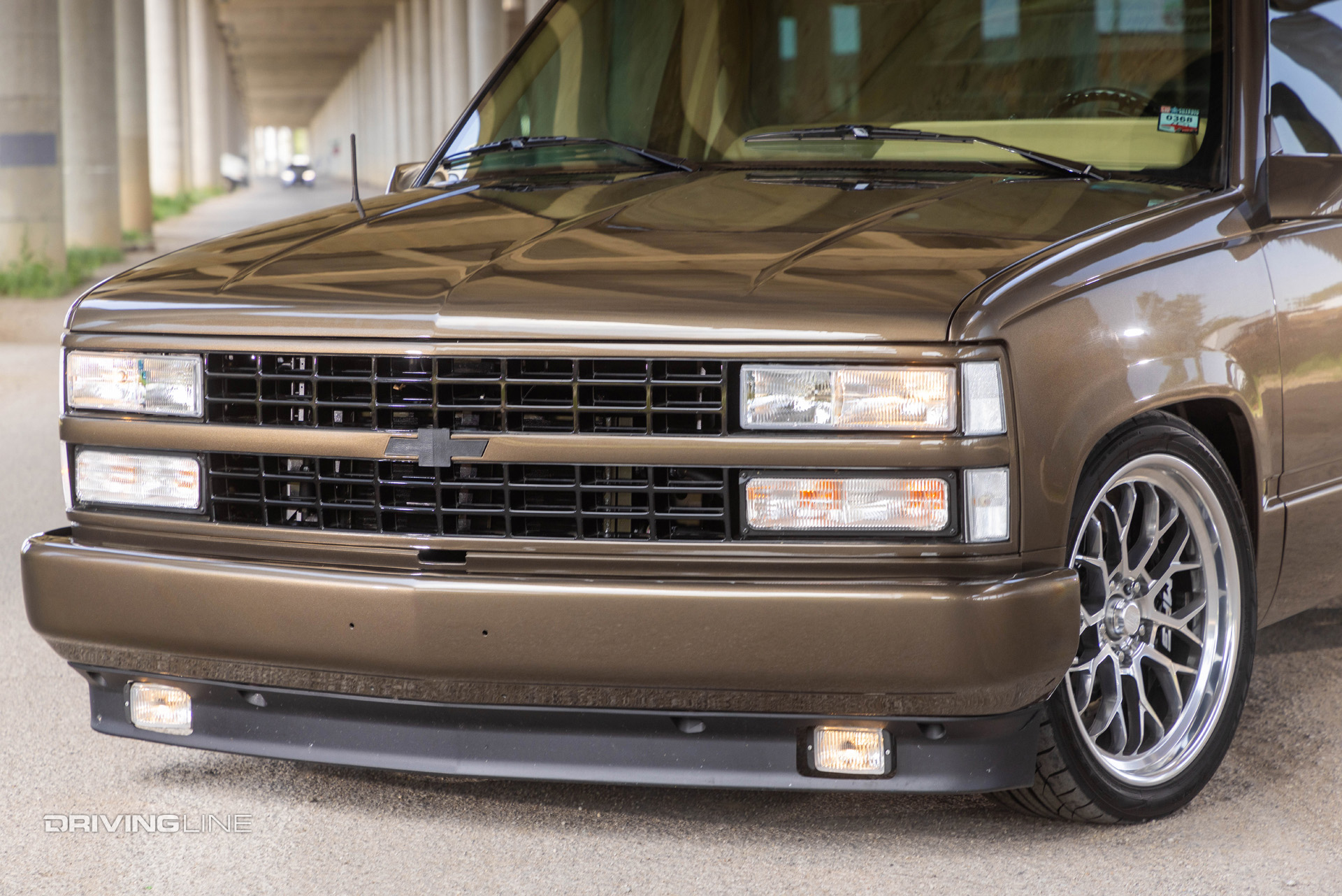 Killer Performance OBS Chevy Truck front end detail