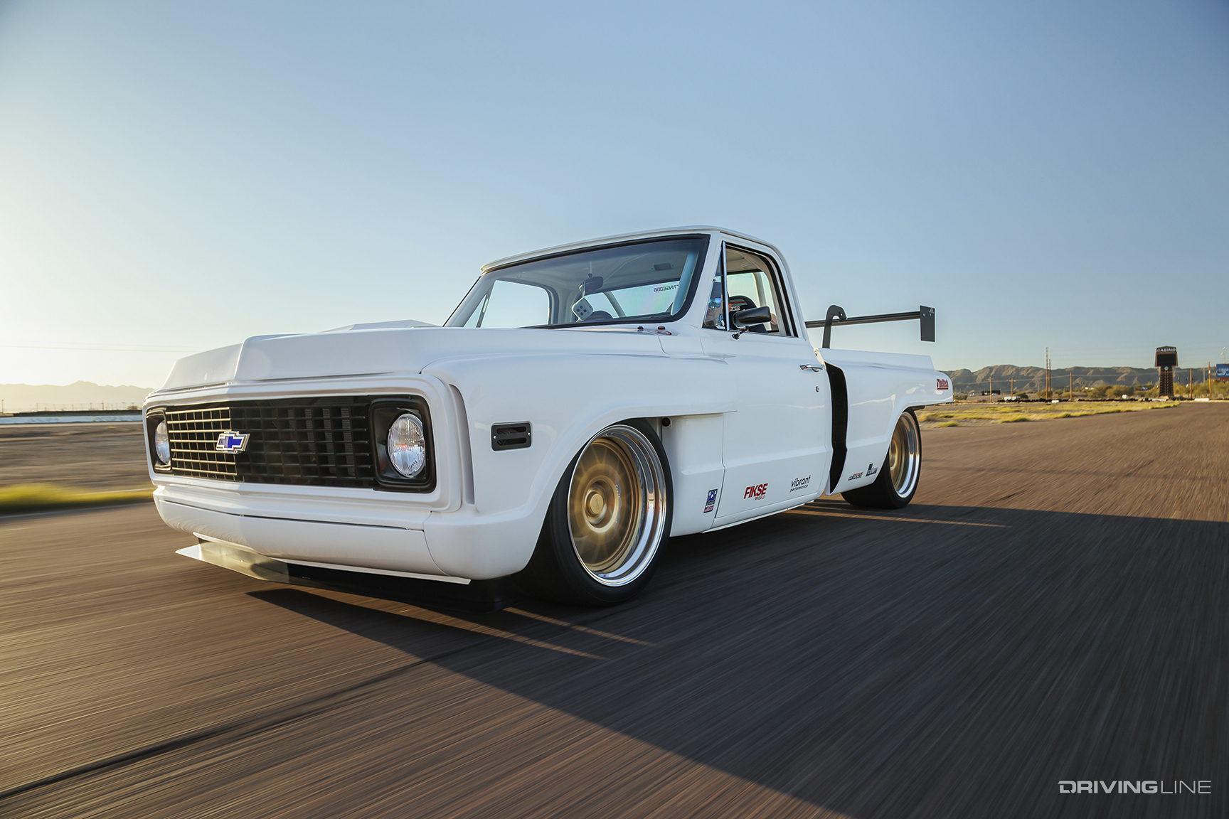 Front of Cameron Bishop's ’72 Chevy C10