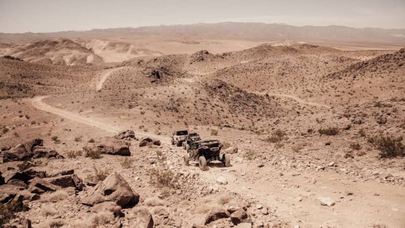 Johnson valley hammer trails desert overview
