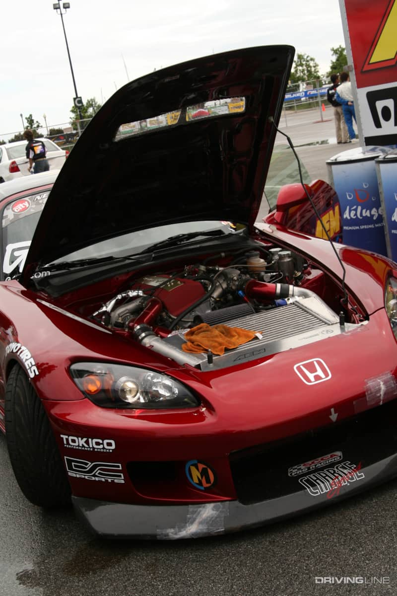 Stephan Papadakis competed in the early years of Formula Drift, using a turbocharged Honda S2000 that was pushing around 400hp at the time