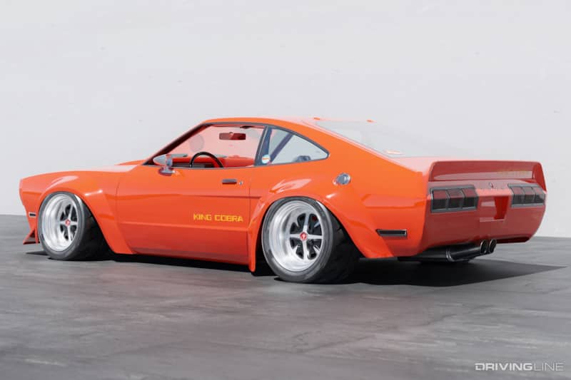 Ford Mustang II Pro Touring Rendering