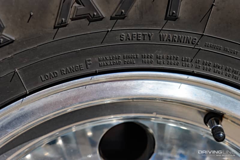 Load Range F All Terrain Nitto Tire Recon Grappler AT