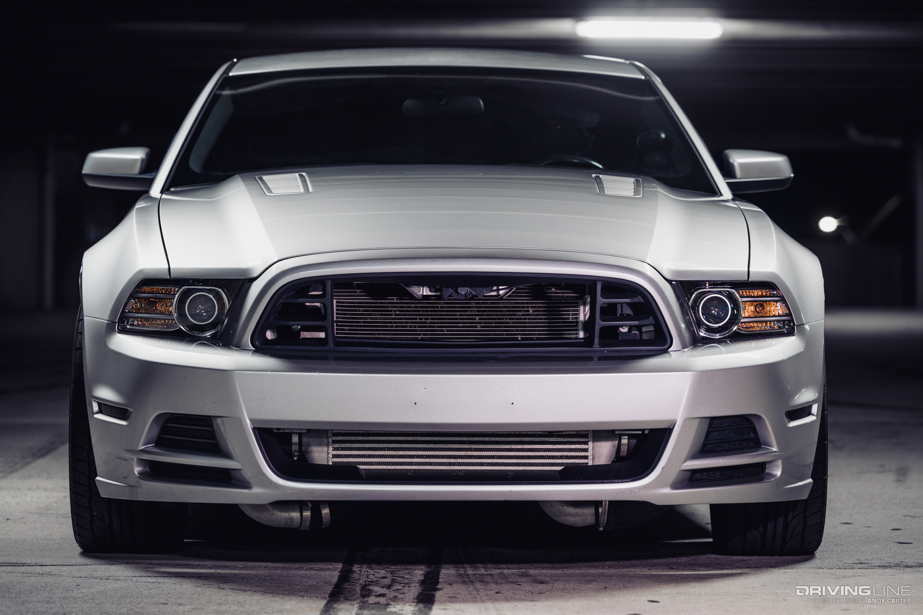 Supercharged S197 Ford Mustang front