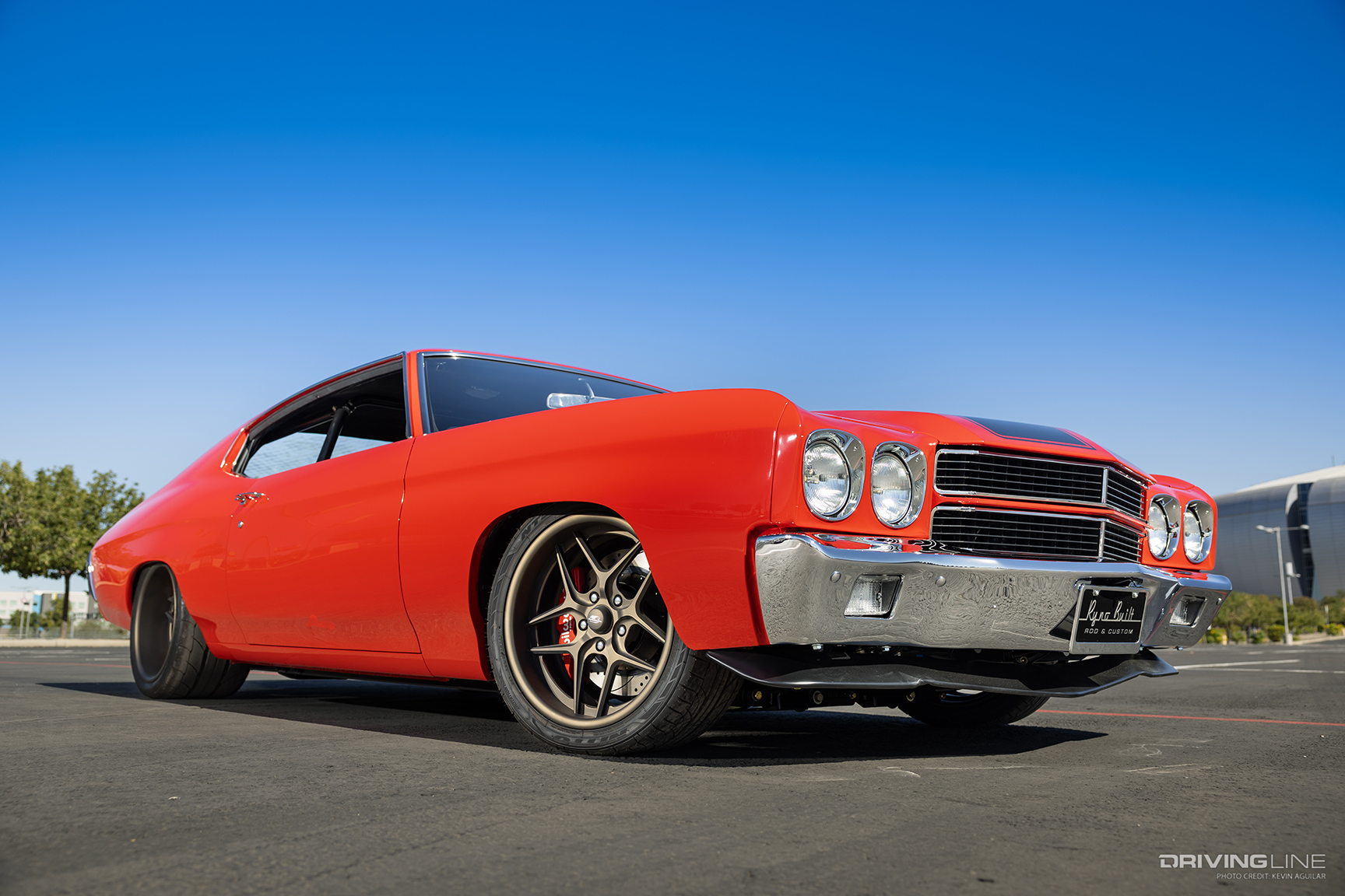 Front of Zach Hightower's '70 Chevrolet Chevelle
