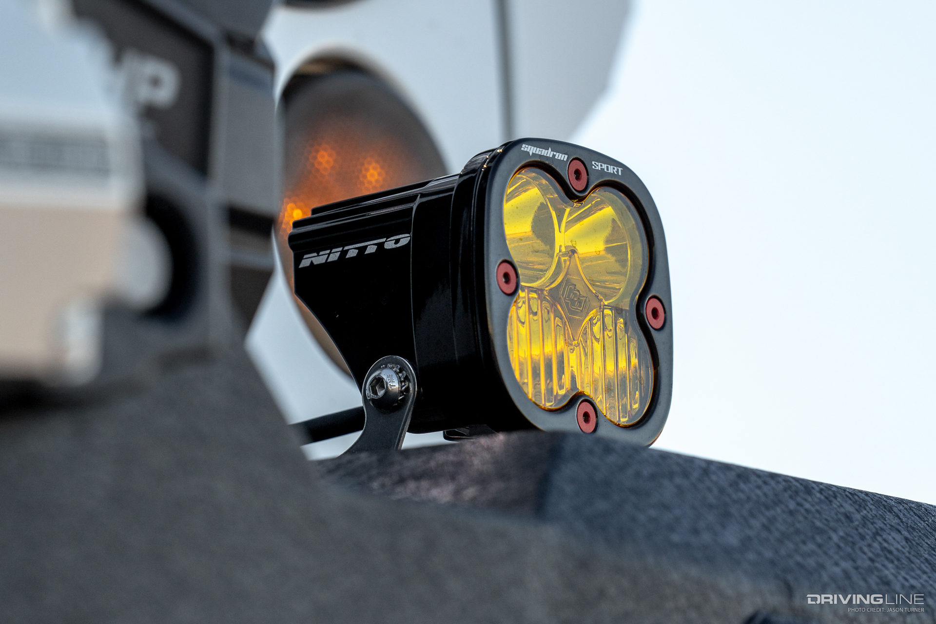 Nitto Driving Light on Jeep Wrangler