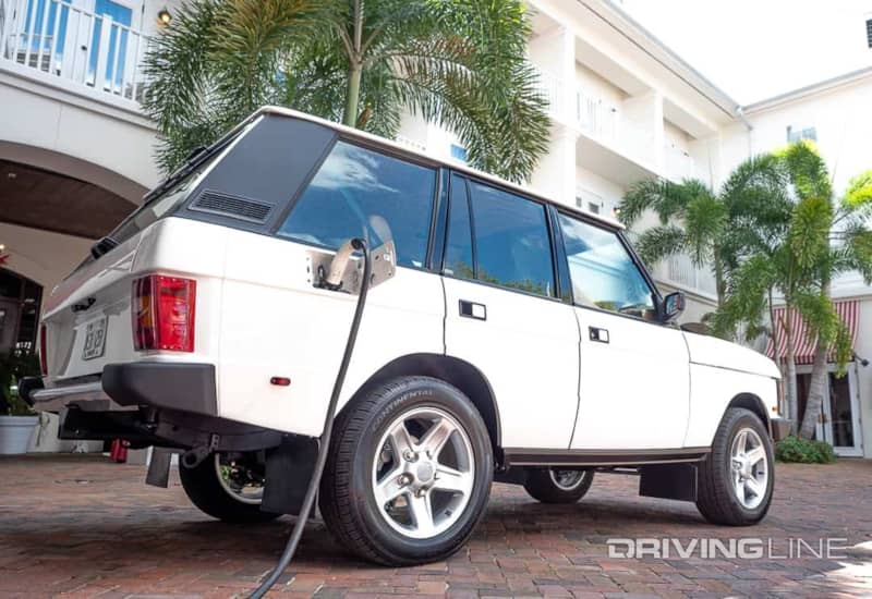 Land Rover Range Rover Classic EV conversion