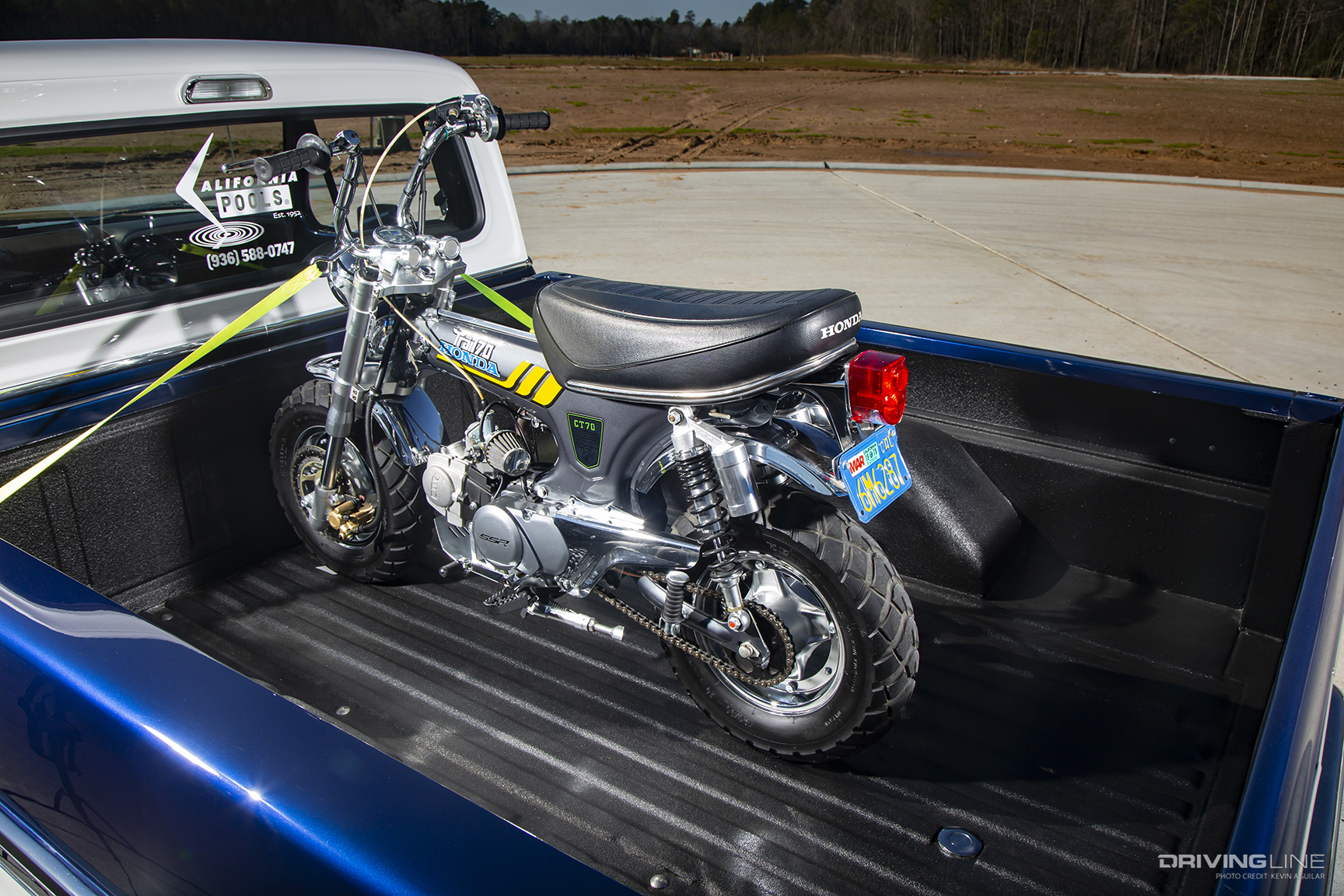 Bed of of Randy Pierson's 1972 Ford F-100
