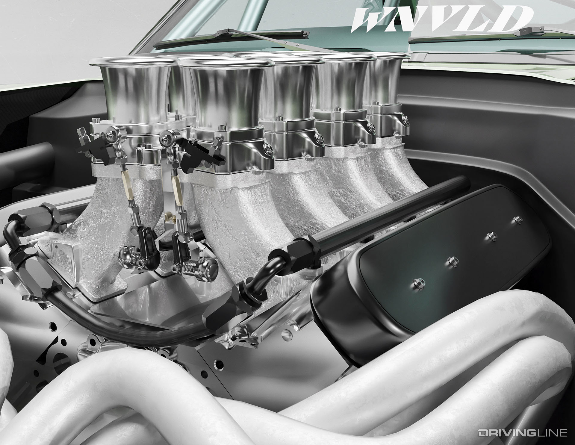 LS7 Engine Rendering by Andreas