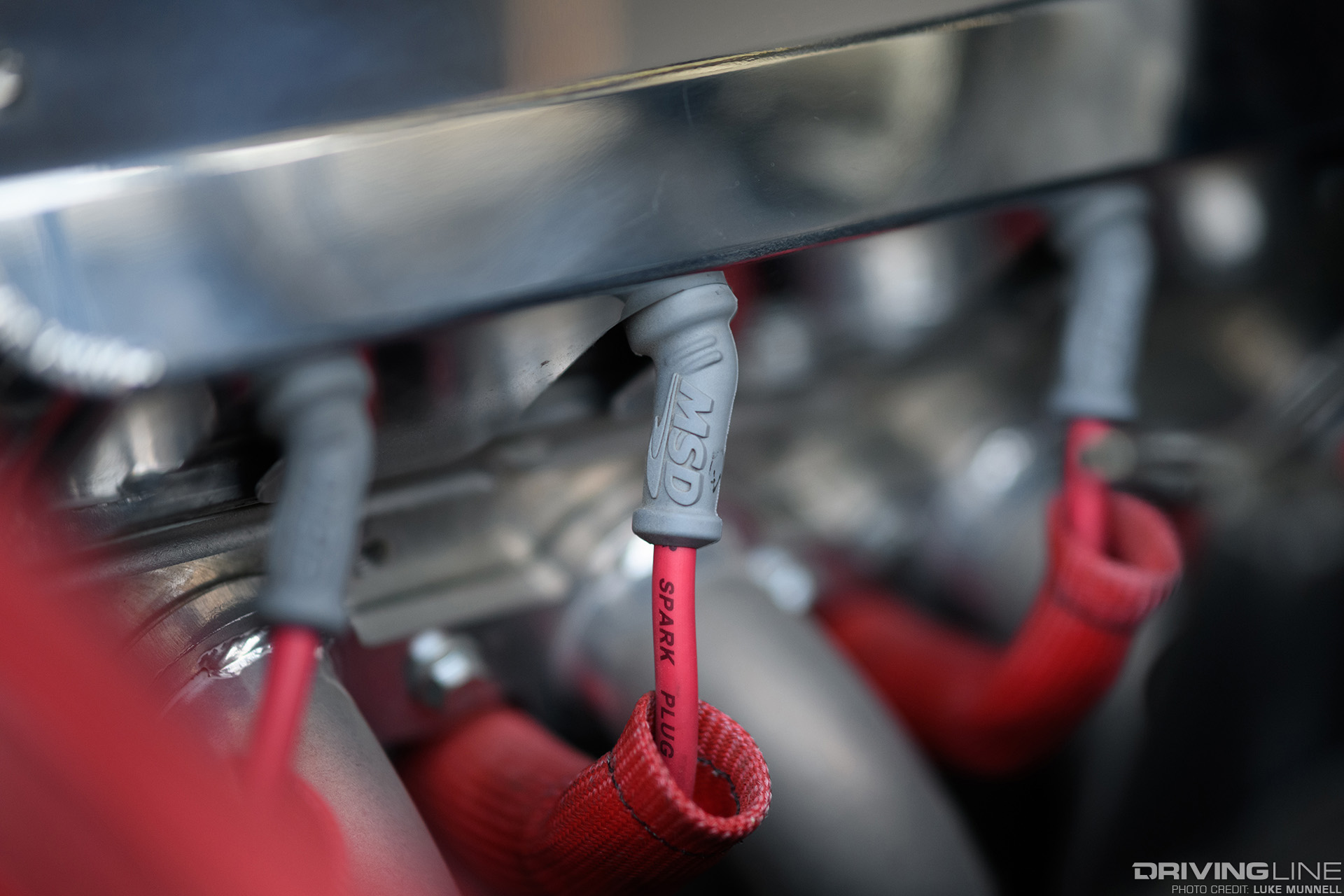 MSD Wires on LS6 Engine