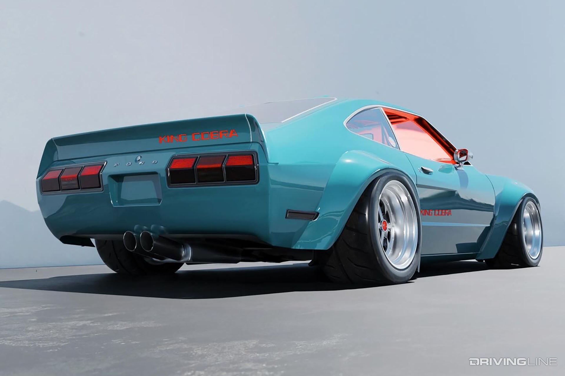 Mustang II King Cobra Rendering