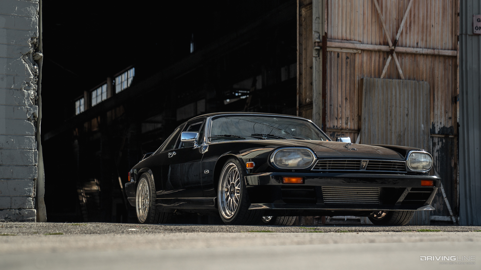 Jaguar XJ-S Front View