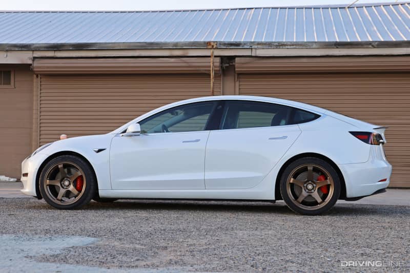 Tesla Model 3 Performance on Nitto NT555 G2