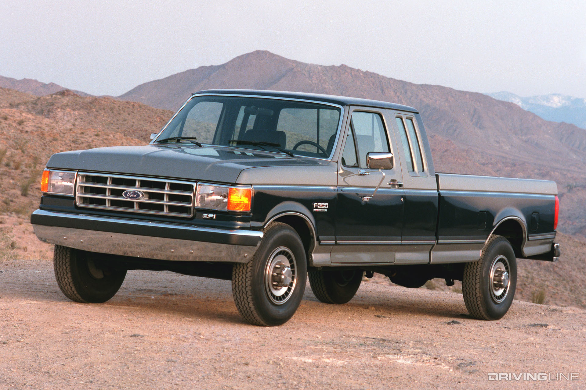 1990s Ford F-250 Blue