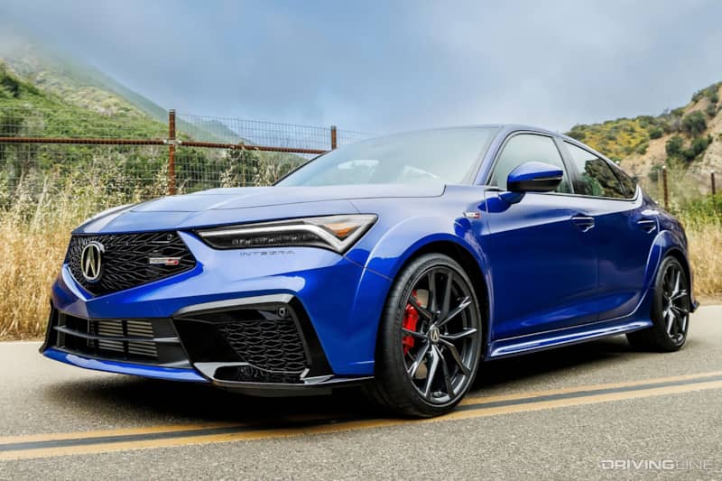 Acura Integra Type S Blue