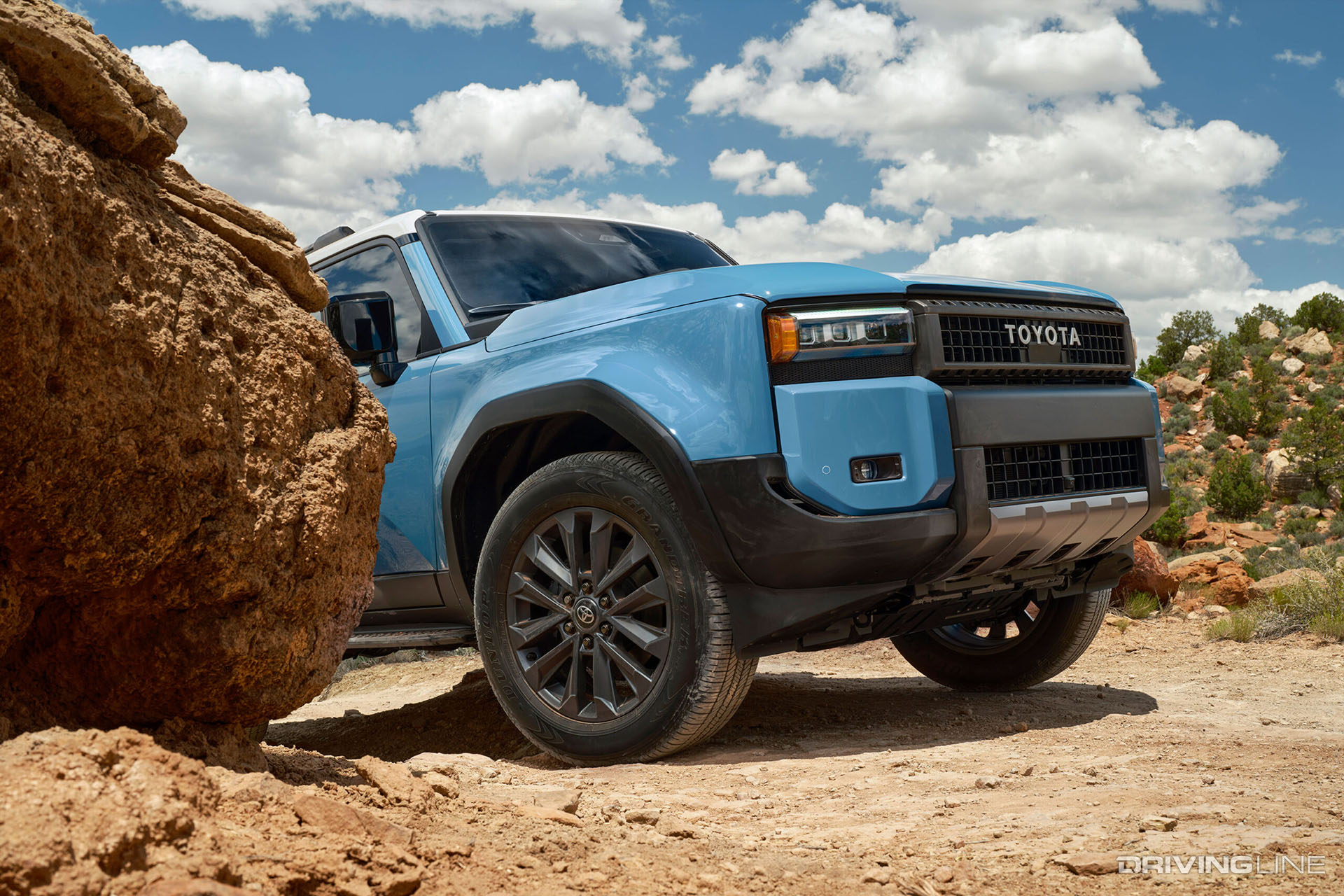 2024 Land Cruiser Off-Roading