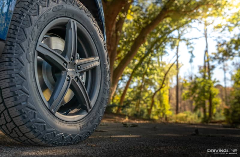 Ford Maverick Vision Boost Wheels black 17x7