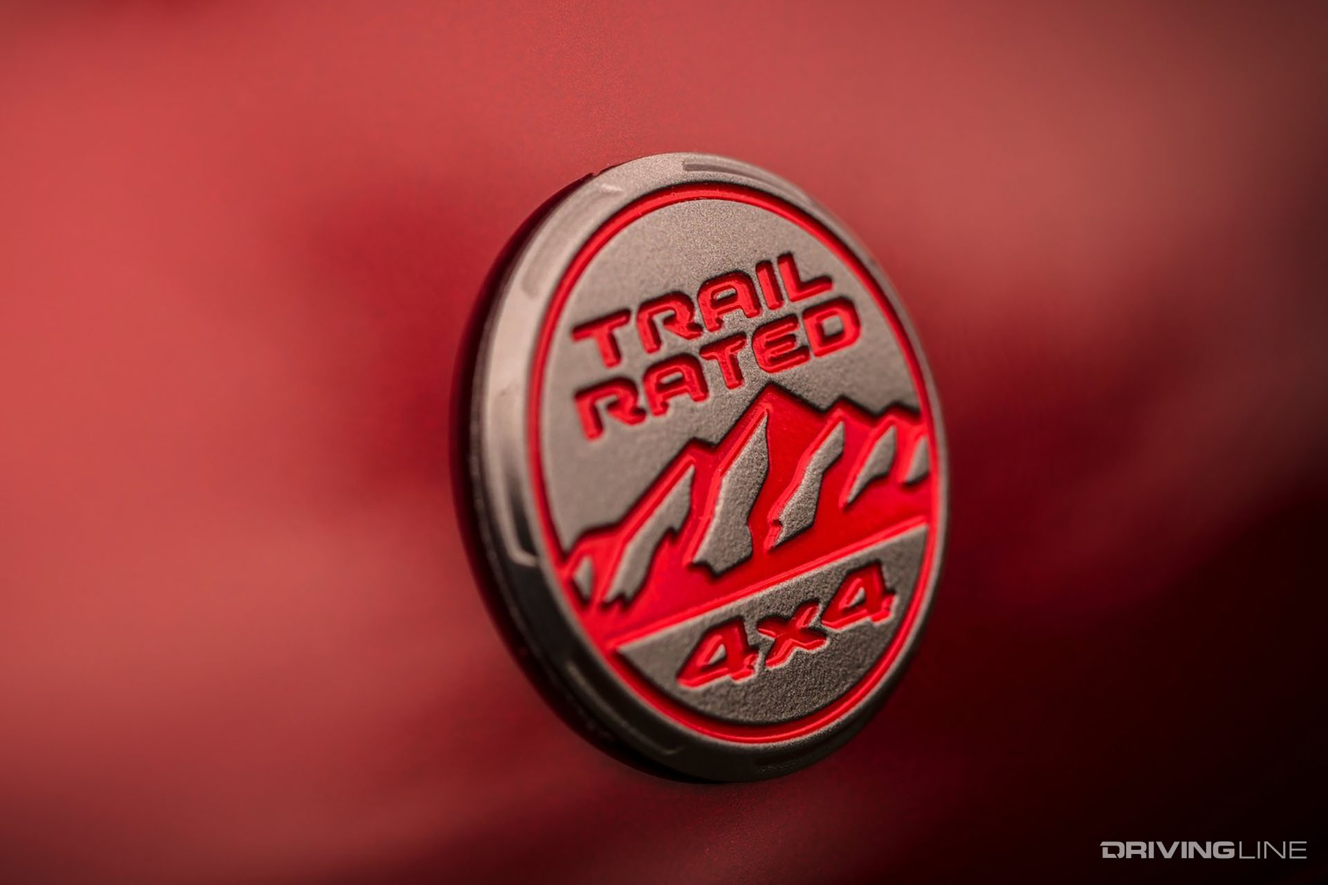 Jeep Grand Cherokee Trail Rated Badge