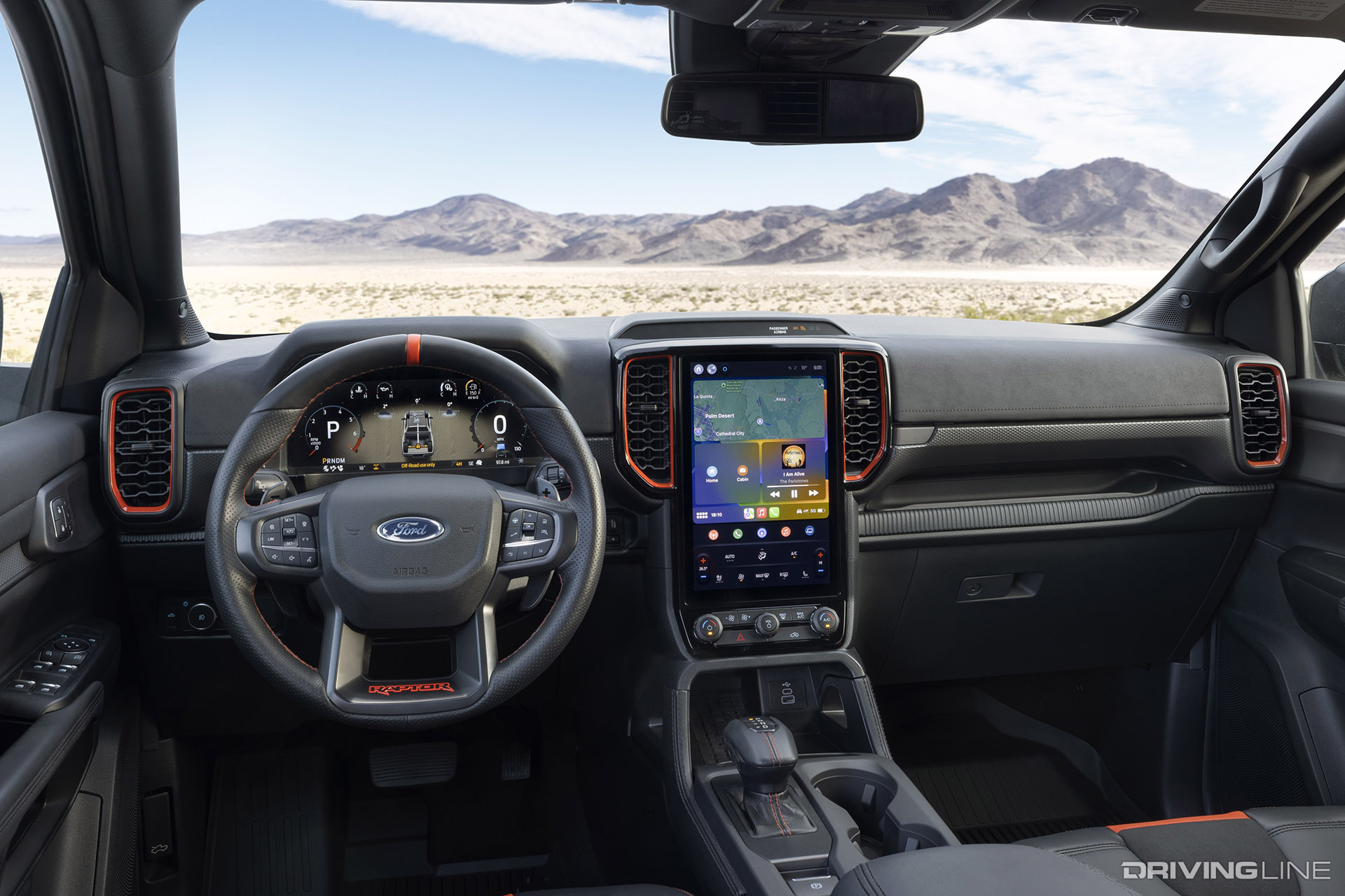 Ranger Raptor Interior