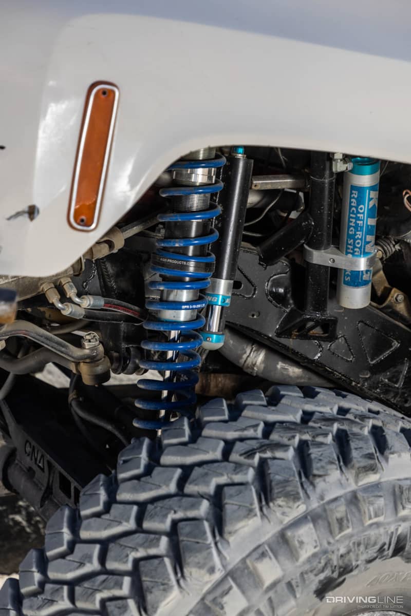 Suspension on Grant chapman's 1977 K10 truck
