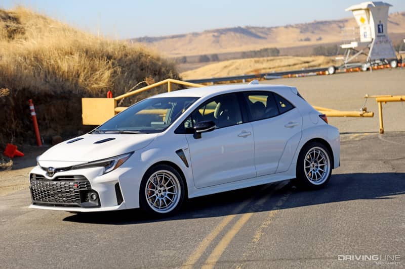 Toyota GR Corolla on Nitto NT555 G2