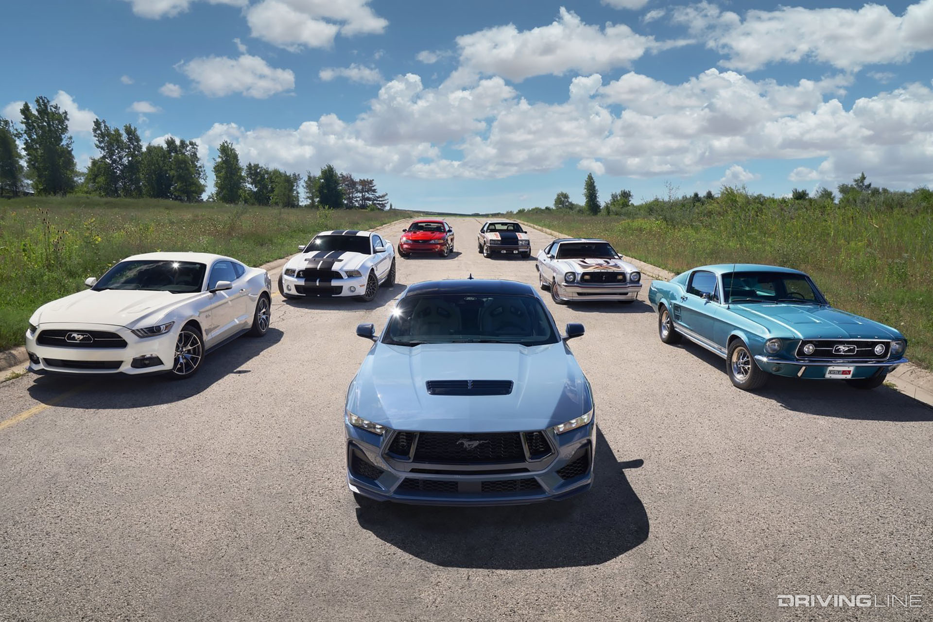 Ford Mustang Generations