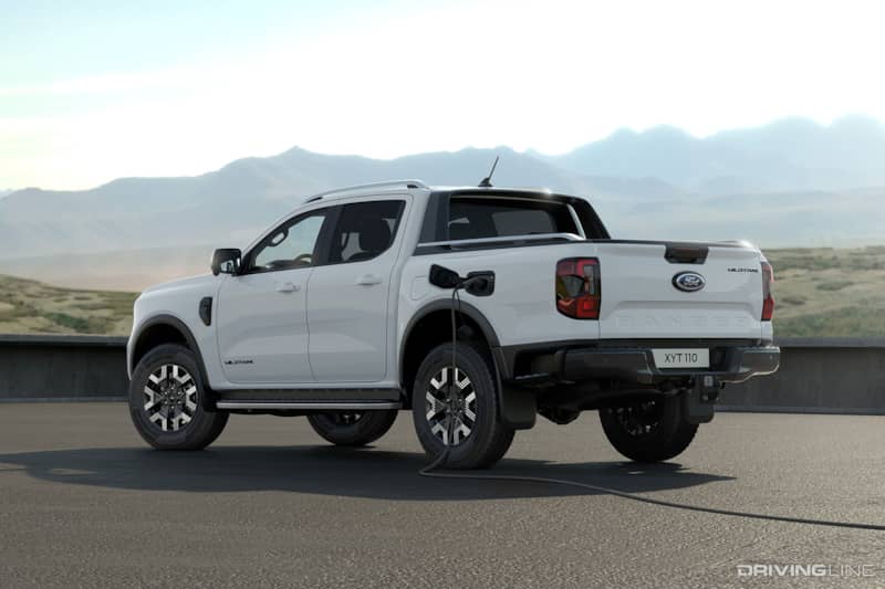 Ford Ranger PHEV Rear 3/4
