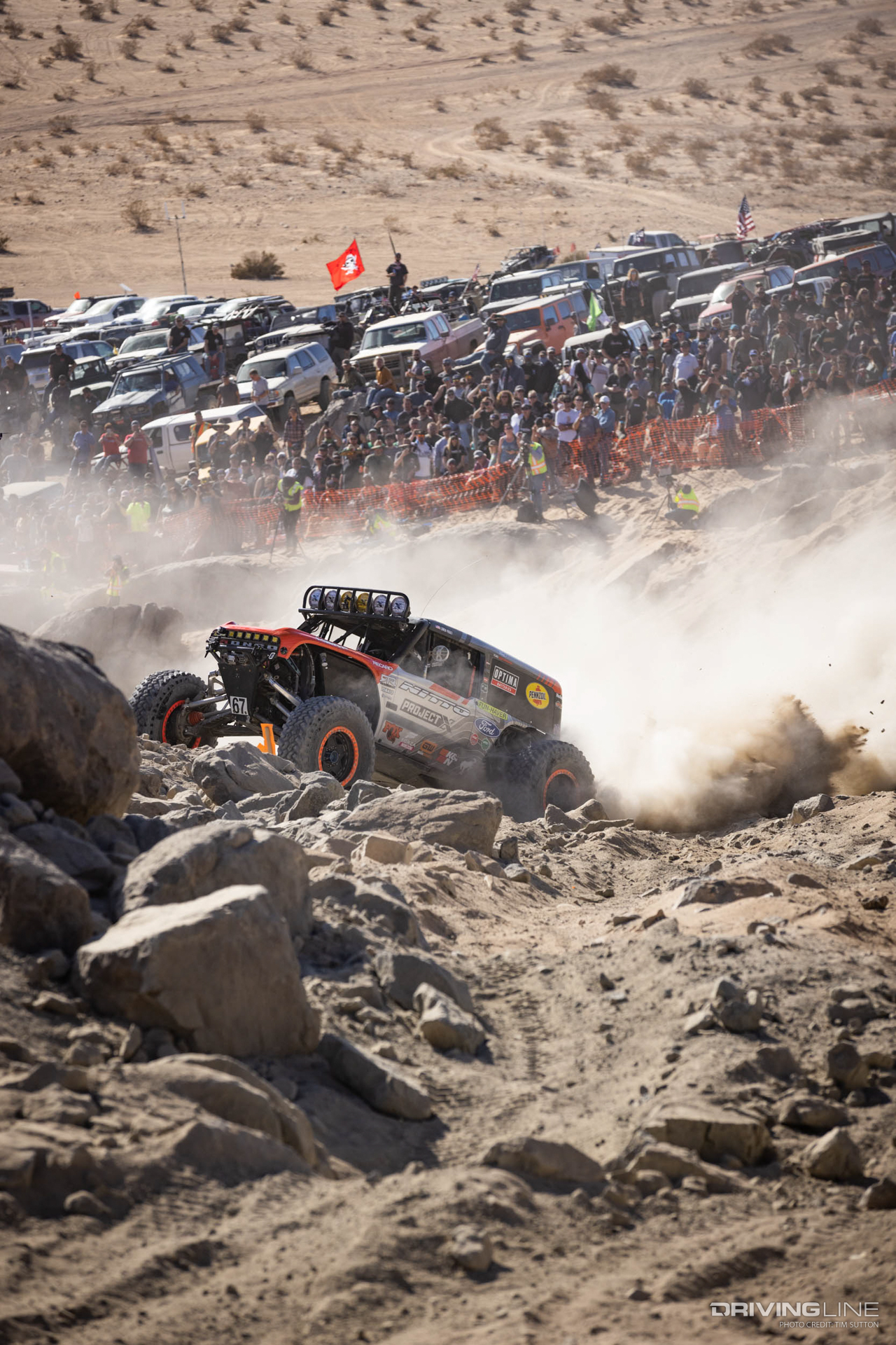 Loren Healy Ultra4 off-road racing in the 2023 KOH Nitto Race of Kings