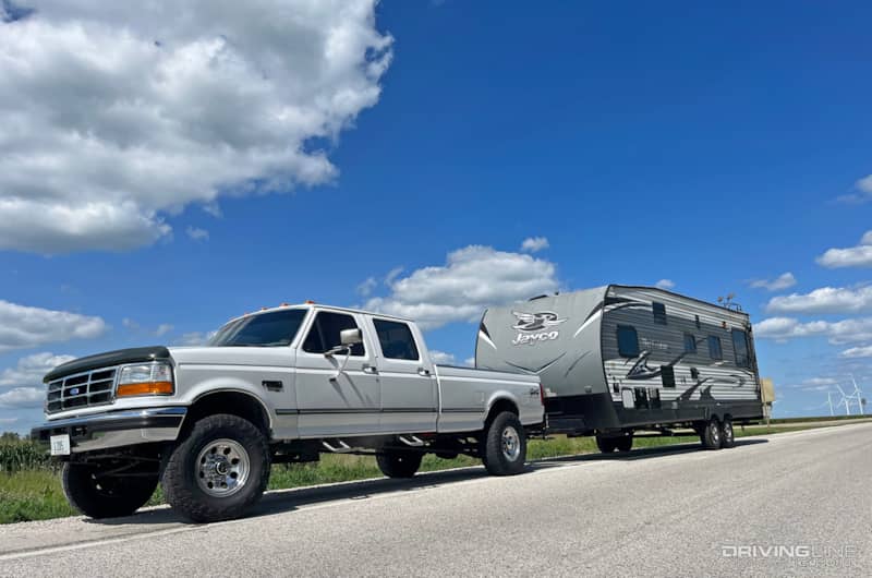 Ford Truck 7.3 Powerstroke Towing Nitto Recon Grappler All Terrain