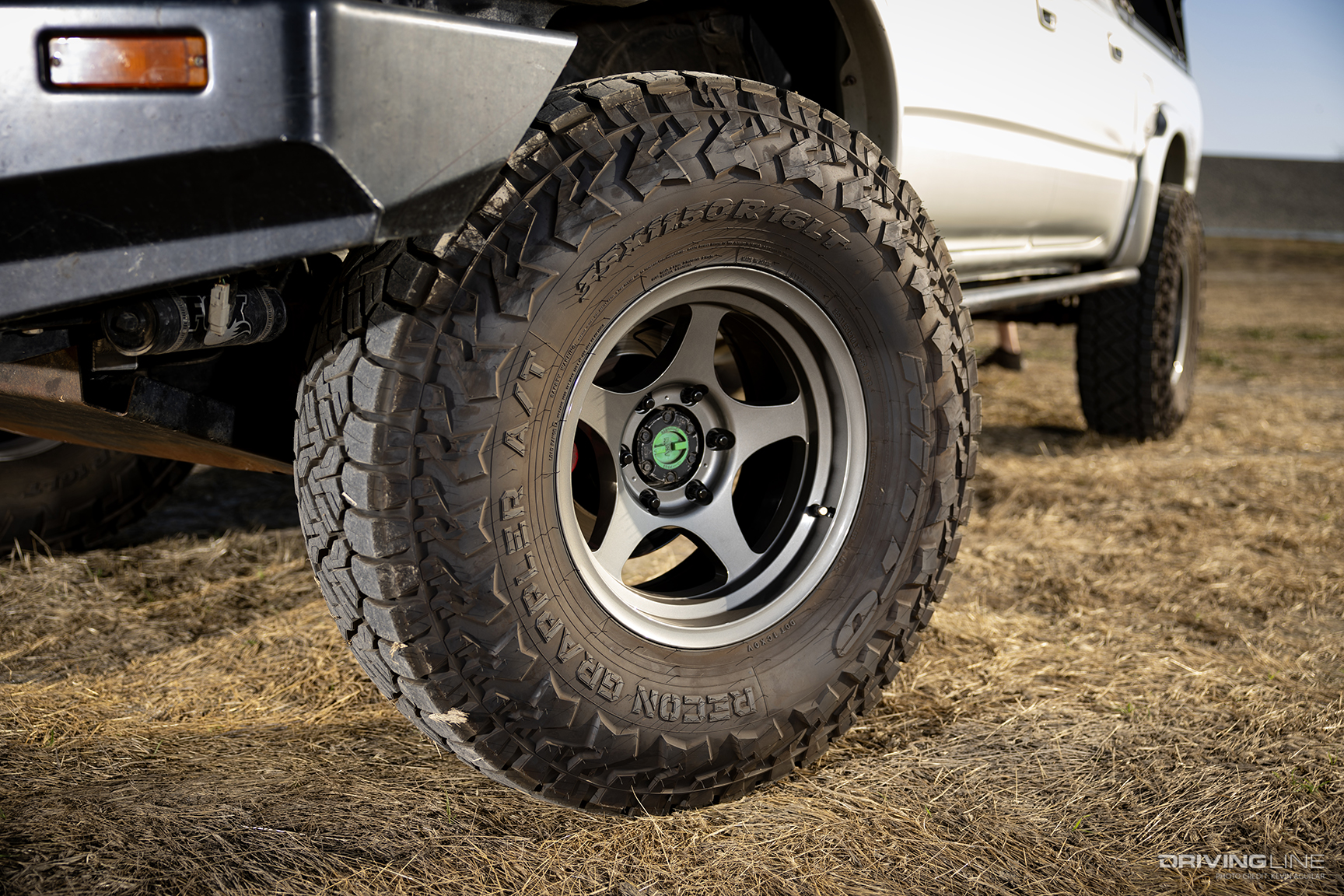 Nitto Recon Grappler tires on a 2003 Toyota Tacoma