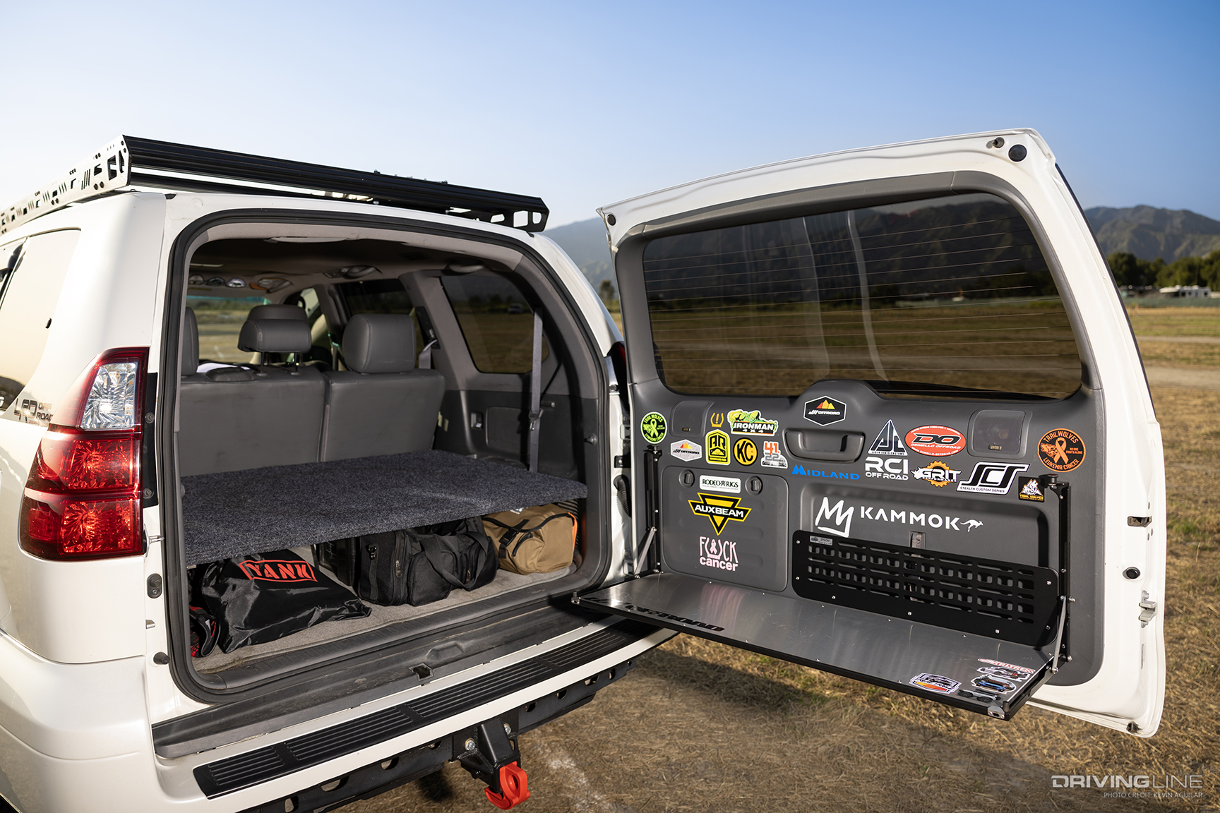 Lexus GX70 Rear Cargo Area