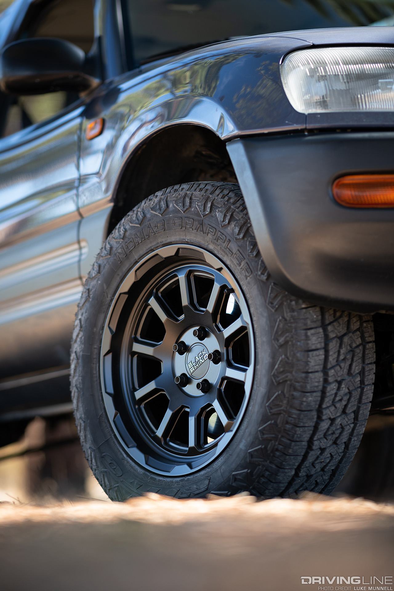 Nitto Nomad Grappler tires on Toyota 3SGTE engine swapped RAV4