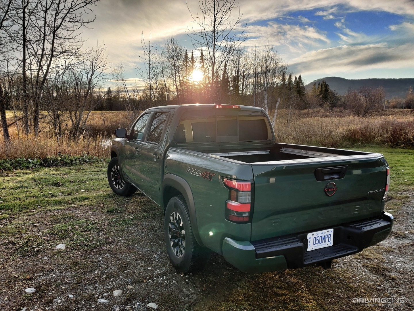 2022 Nissan Frontier PRO-4X rear 3/4