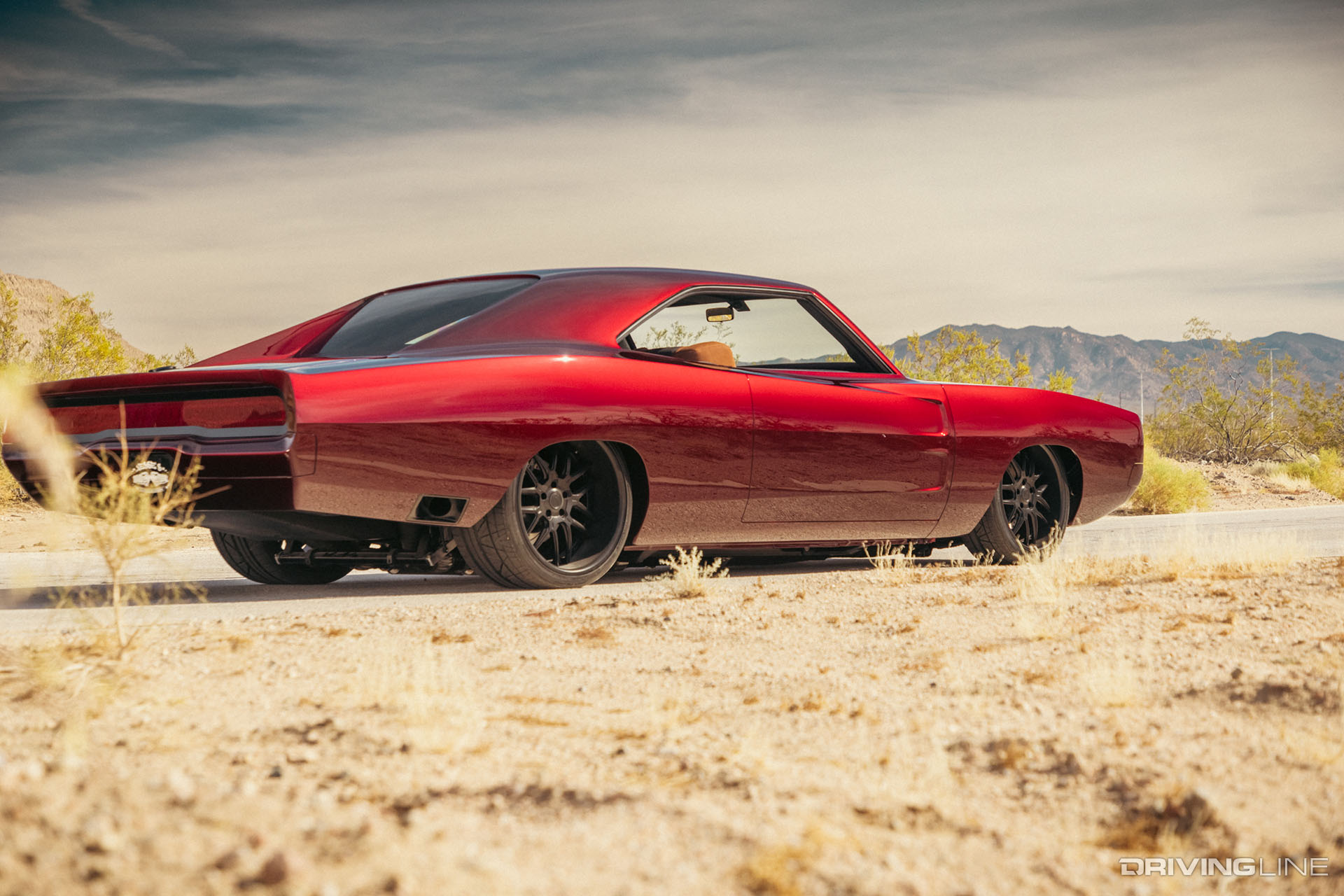 1968 Dodge Charger Incision Rear 3/4 View