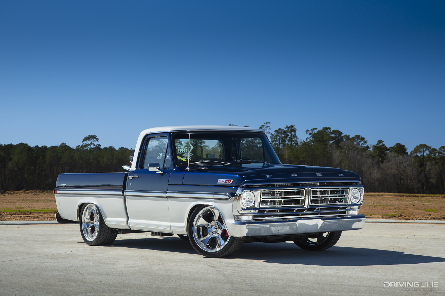 Front of Randy Pierson's 1972 Ford F-100