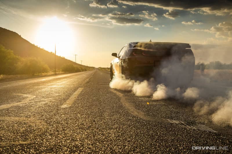Fifth Gen Camaro Burnout