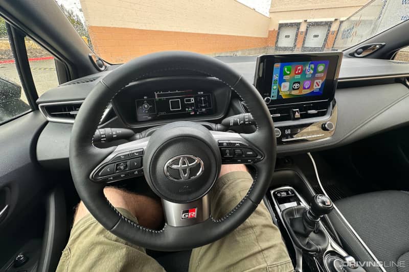 GR Corolla Interior