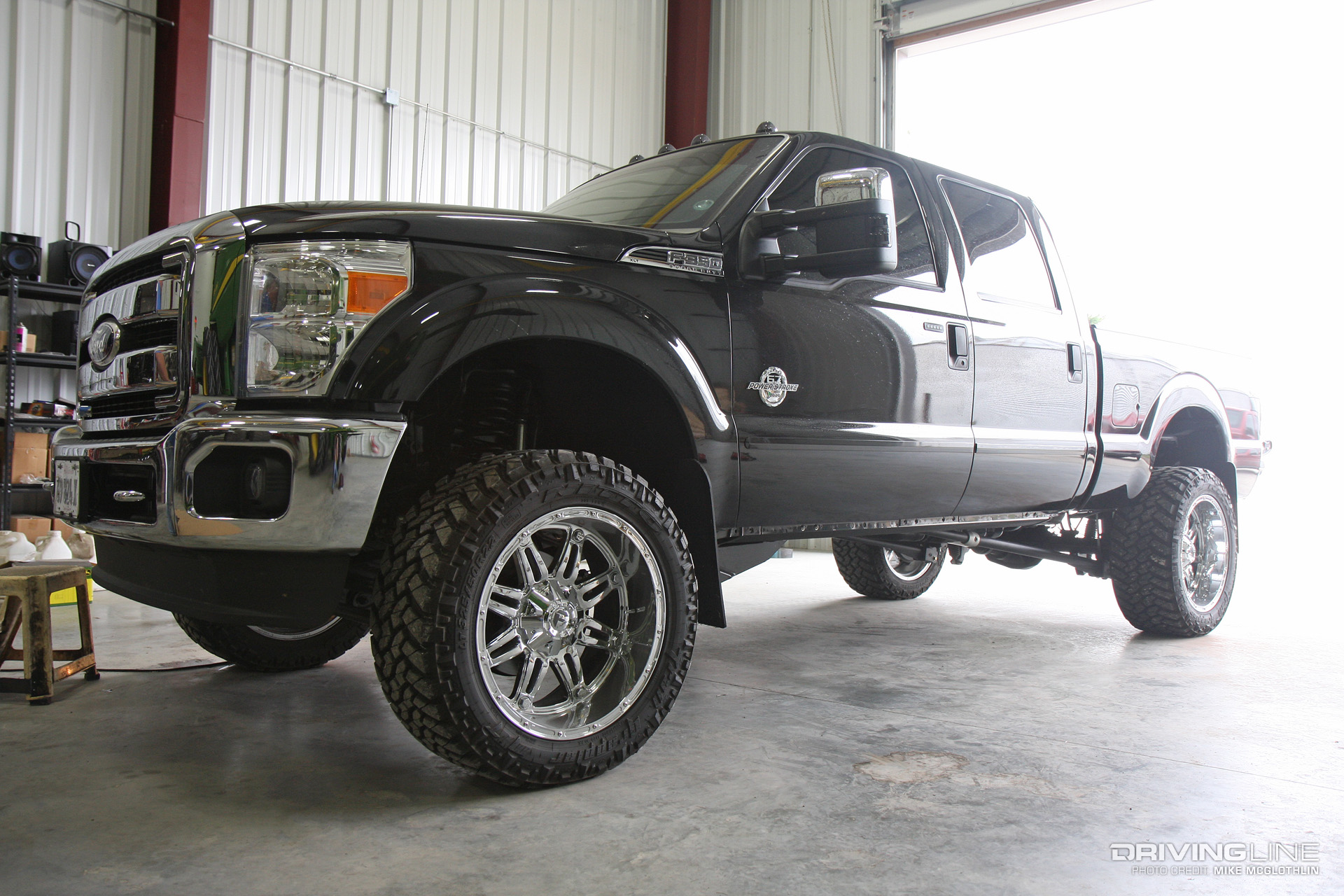2011 Ford F-350 Power Stroke Diesel on Nitto Trail Grappler Tires