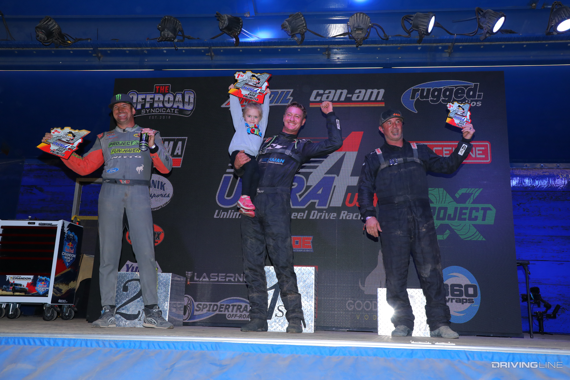 2023 4400 Ultra4 Race at Crandon results: 1. Paul Wolff, 2. Loren Healy, 3. Brett Harrell