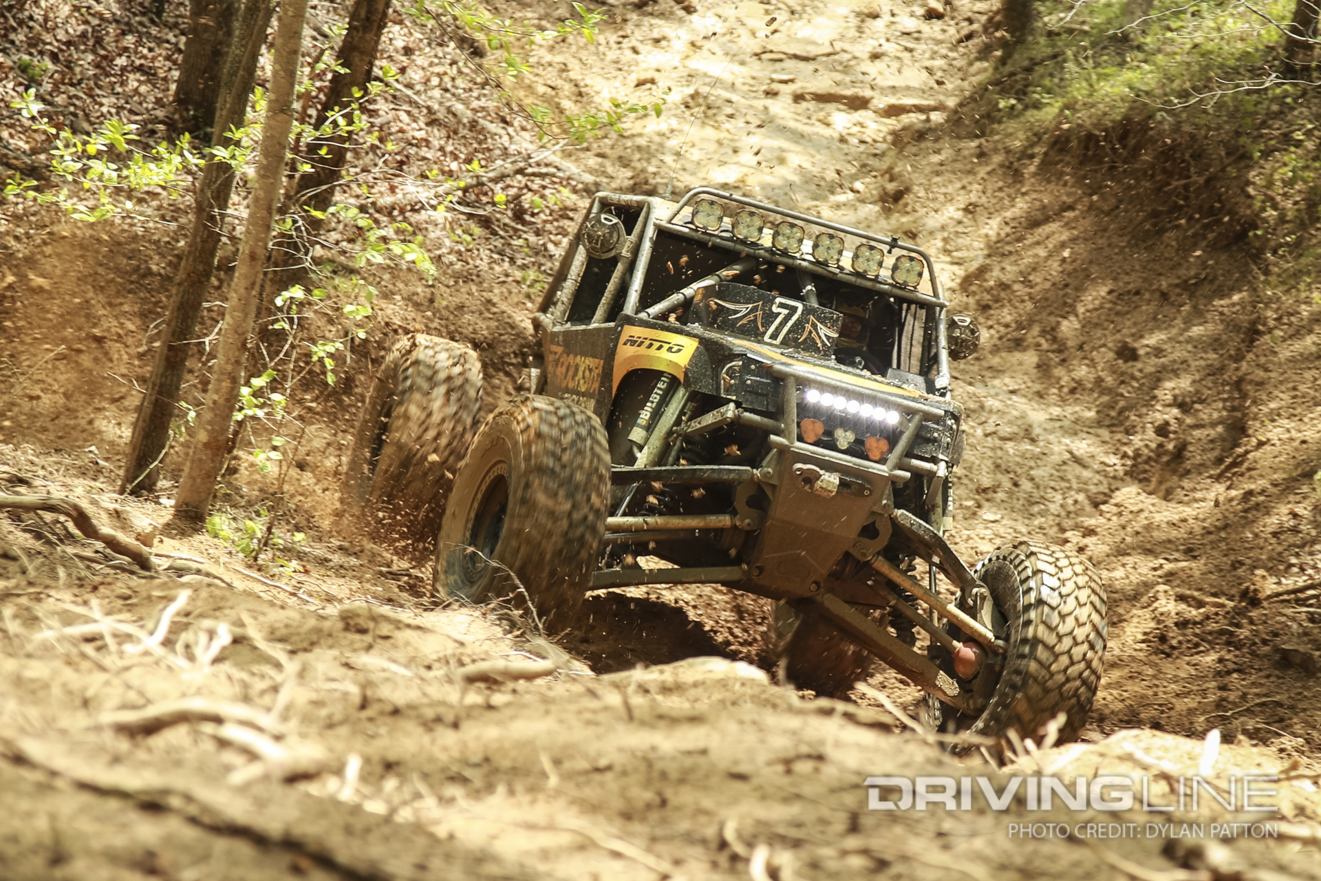 Pre-running the course is super important to know the fastest line in 2023 Rush Kentucky