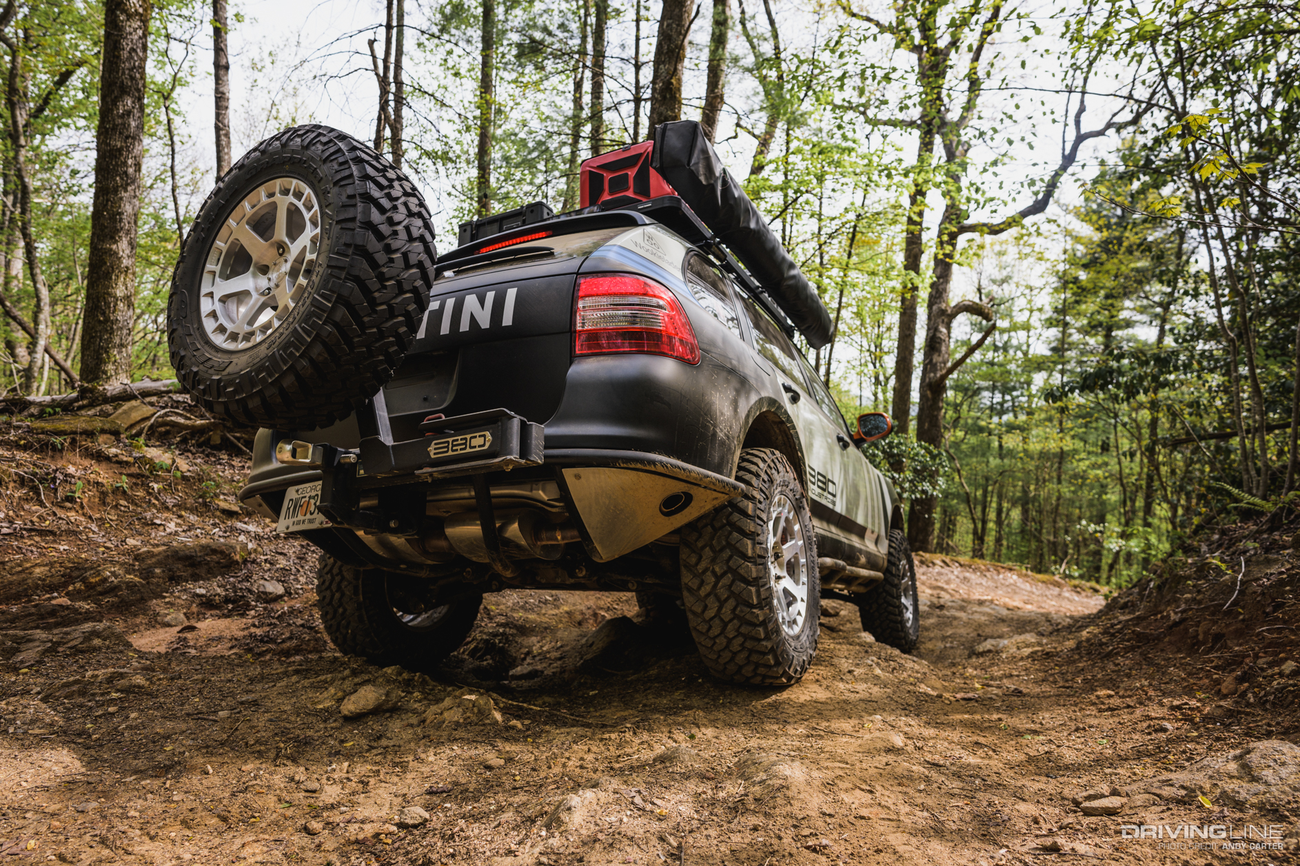 Nitto Trail Grappler on Porsche Cayenne