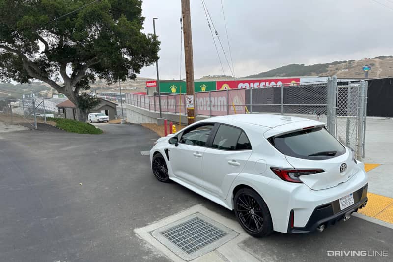 Toyota GR Corolla at Laguna Seca