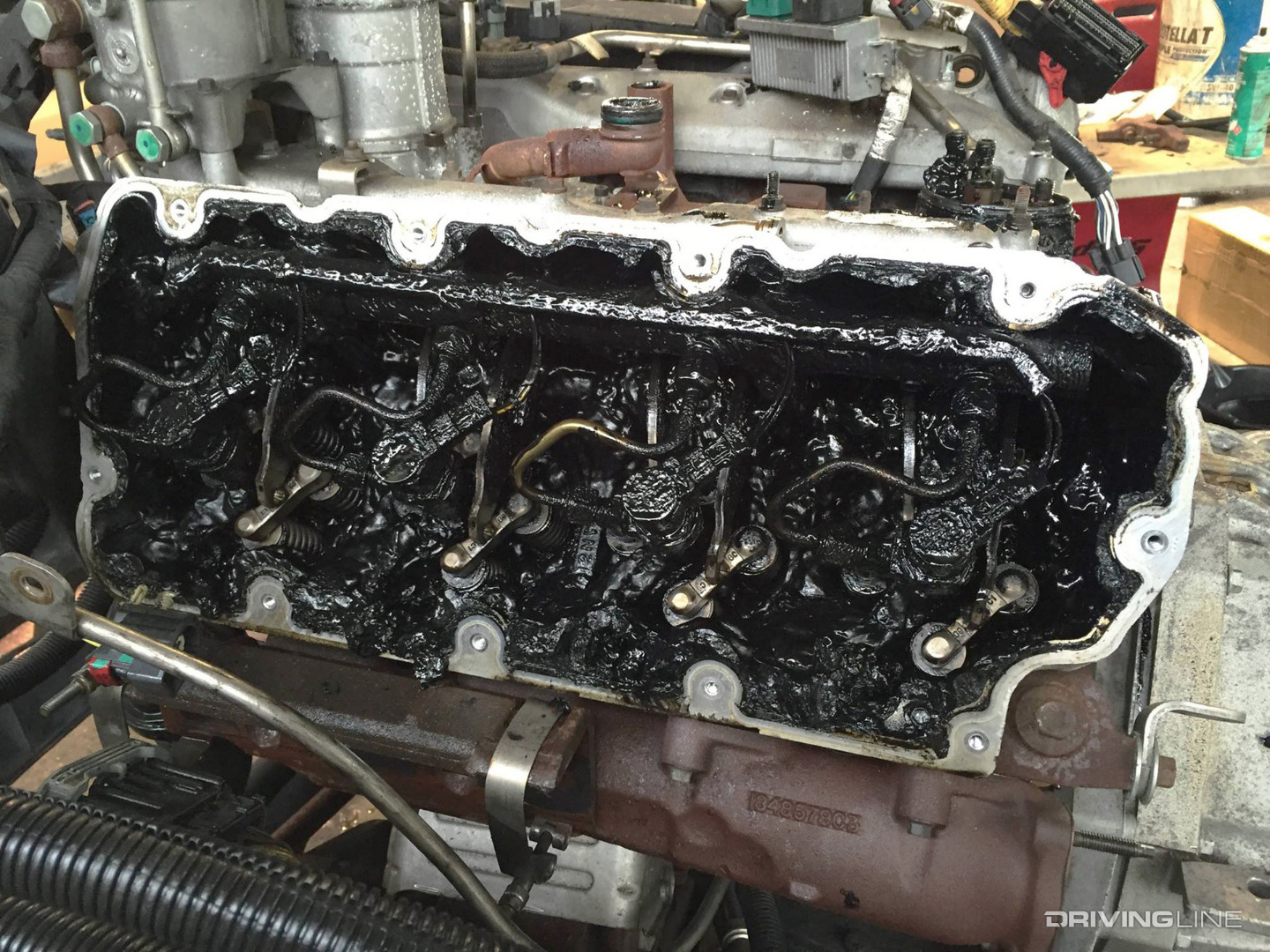 Oil change sludge issue