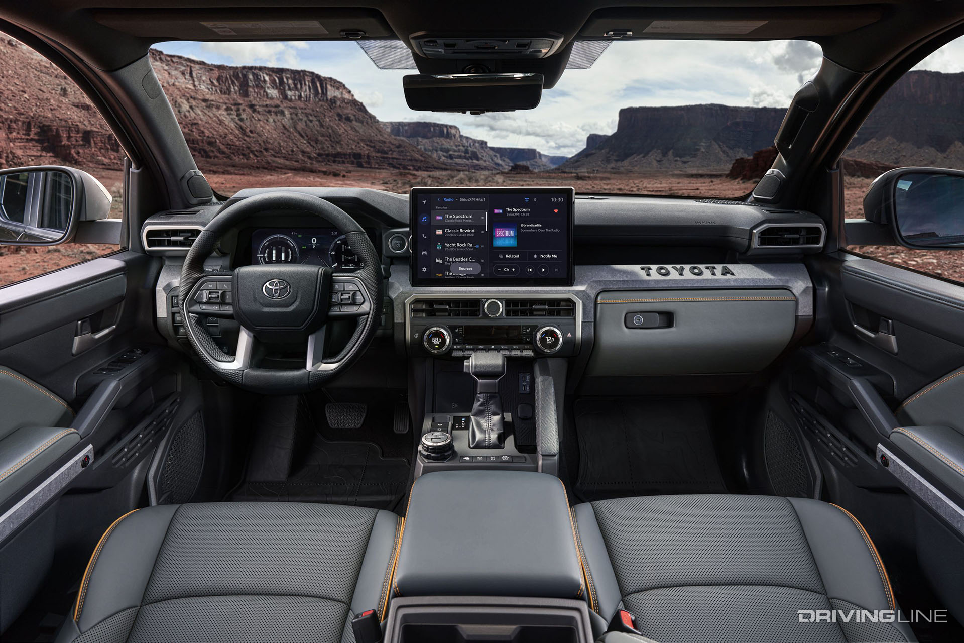 2024 Tacoma Trailhunter Interior
