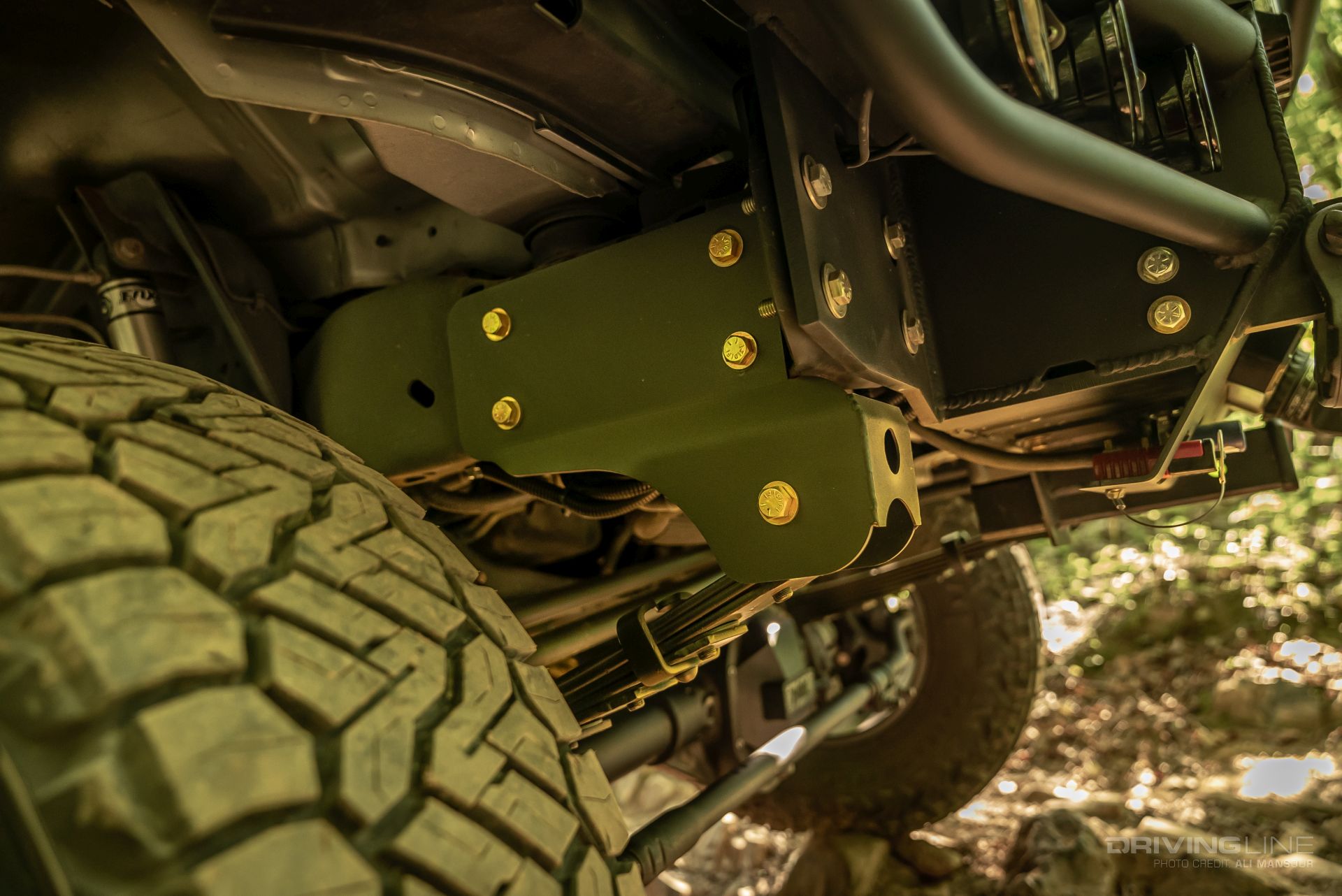 Ujoint offroad 4x4 conversion leaf spring hanger mounts