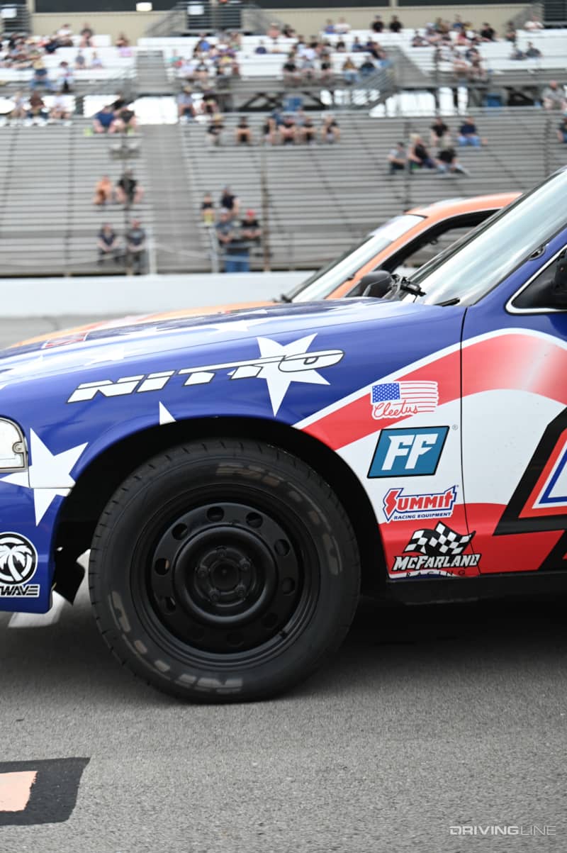 Crown Vic on Nitto NT555 G2