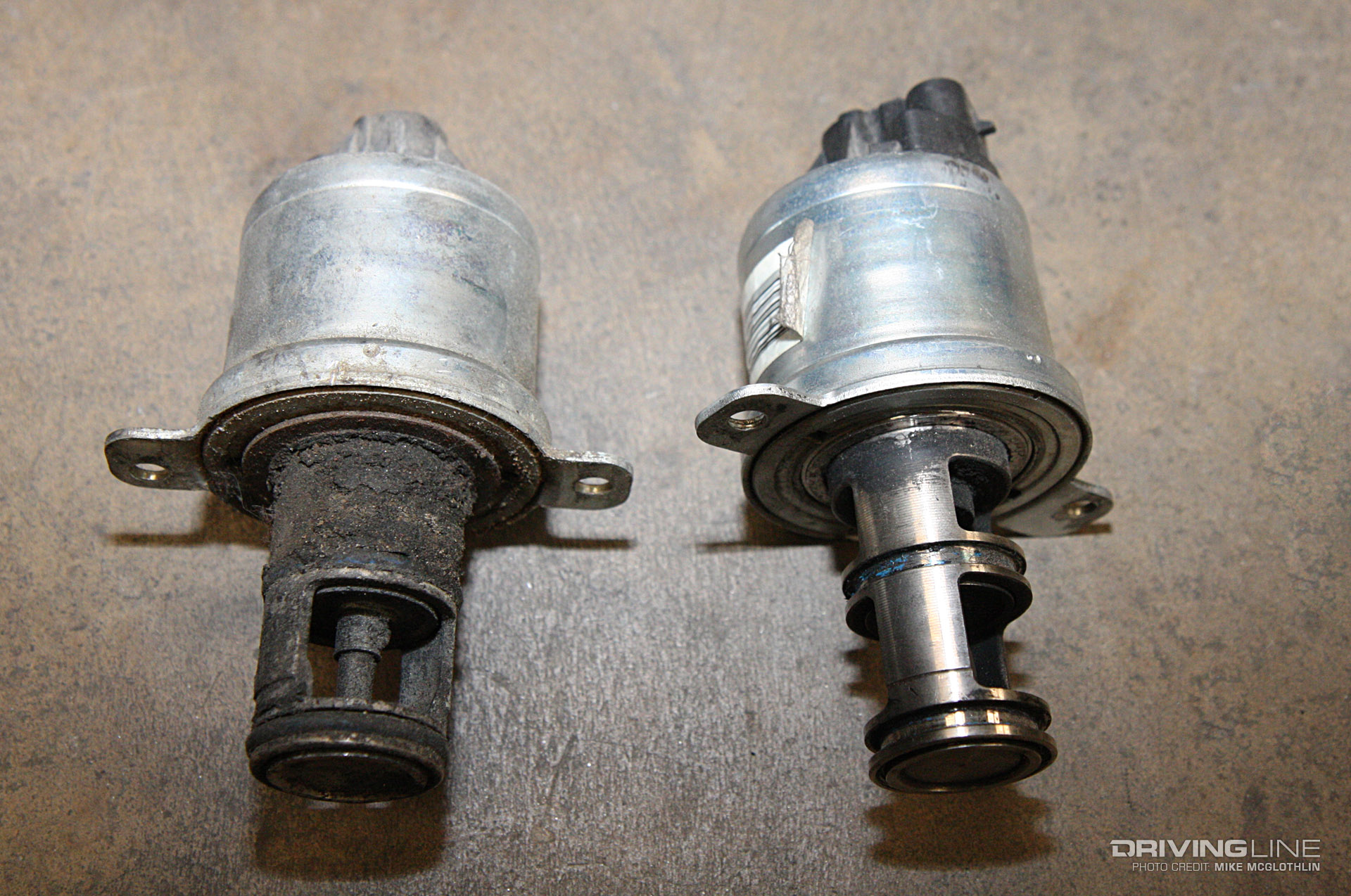 EGR Valve 6.0L Power Stroke Diesel Soot Buildup